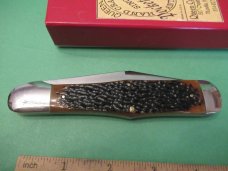 Queen City 2012 Amber Bone Large Coke Bottle Pattern # 83