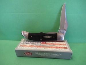 Case XX 2017 Black Micarta Mid Folding Hunter Pattern # 101265LC SS