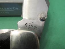 Case XX 2017 Black Micarta Mid Folding Hunter Pattern # 101265LC SS