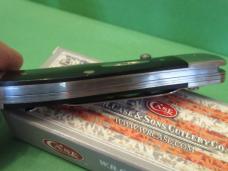 Case XX 2017 Black Micarta Mid Folding Hunter Pattern # 101265LC SS