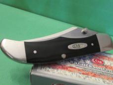 Case XX 2017 Black Micarta Mid Folding Hunter Pattern # 101265LC SS