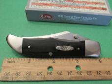 Case XX 2017 Black Micarta Mid Folding Hunter Pattern # 101265LC SS