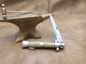 Vintage G.C Co. 7' silver plug stiletto 