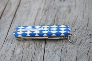 Victorinox Bavaria 58mm Knife Mint 6 Function Bavaria State Colors Germany Made In Switzerland