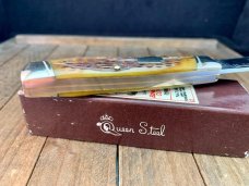 Schatt and Morgan Gunstock Jack From the 9th Ann Antique Green Worm Groove Bone ATS-34 Main Blade Schatt and Morgan Gunstock Jack From the 9th Ann Antique Green Worm Groove Bone ATS-34 Main Blade