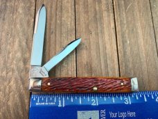 Schatt and Morgan 8th Anniversary Series Baby Doc Antique Carmel Worm Groove Bone 1998 Schatt and Morgan 8th Anniversary Series Baby Doc Antique Carmel Worm Groove Bone 1998