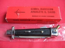 Vintage French Gimel-Bargeon Back Lock Stiletto Knife - NIB Vintage French Gimel-Bargeon Back Lock Stiletto Knife - NIB