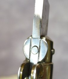 Vintage 1950s ROMANELLI Horn Scales Picklock Italian Stiletto Switch Blade 8 3/4 " Vintage 1950s ROMANELLI Horn Scales Picklock Italian Stiletto Switch Blade 8 3/4 "