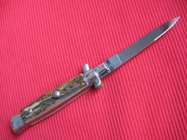 Vintage 1960's Italian Button Open / Close Stiletto Switchblade Knife Vintage 1960's Italian Button Open / Close Stiletto Switchblade Knife