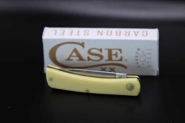 CASE SODBUSTER JR CS YELLOW HANDLE 3137CS CASE SODBUSTER JR CS YELLOW HANDLE 3137CS