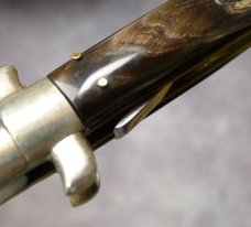 HUGE Vintage 1950s ROSCO Horn Scales Picklock Italian Stiletto Switch Blade 13" HUGE Vintage 1950s ROSCO Horn Scales Picklock Italian Stiletto Switch Blade 13"
