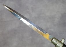 HUGE Vintage 1950s ROSCO Horn Scales Picklock Italian Stiletto Switch Blade 13" HUGE Vintage 1950s ROSCO Horn Scales Picklock Italian Stiletto Switch Blade 13"