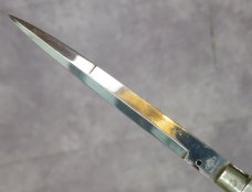 HUGE Vintage 1950s ROSCO Horn Scales Picklock Italian Stiletto Switch Blade 13" HUGE Vintage 1950s ROSCO Horn Scales Picklock Italian Stiletto Switch Blade 13"