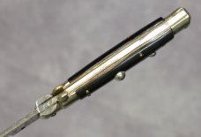 Vintage 1950s ROSCO Bakelite? Scales Picklock Italian Stiletto Switch Blade 7" Vintage 1950s ROSCO Bakelite? Scales Picklock Italian Stiletto Switch Blade 7"
