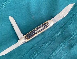 GEC Great Eastern Cutlery Tidioute 3 Blade Large Whittler
