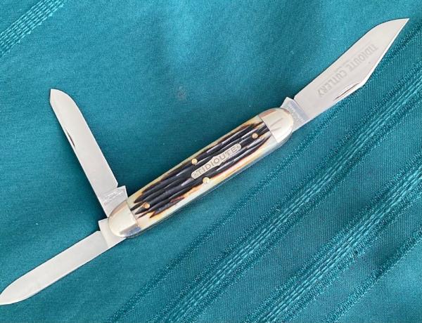 GEC Great Eastern Cutlery Tidioute 3 Blade Large Whittler
