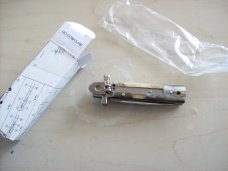 A. G. A. Campolin Dominus Lever Maltese Cross 6 Incher W/Brazilian Horn Handles NIB A. G. A. Campolin Dominus Lever Maltese Cross 6 Incher W/Brazilian Horn Handles NIB