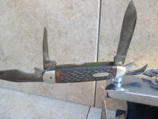 Three Scout Knives For Parts 