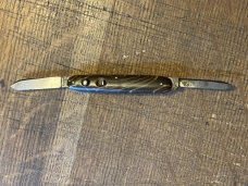 SCHRADE CUT CO 3 3/8 swirl handle double switchblade quite full blades fast ship w/tracking SCHRADE CUT CO 3 3/8 swirl handle double switchblade quite full blades fast ship w/tracking