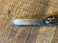 SCHRADE CUT CO 3 3/8 swirl handle double switchblade quite full blades fast ship w/tracking SCHRADE CUT CO 3 3/8 swirl handle double switchblade quite full blades fast ship w/tracking