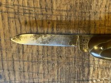 SCHRADE CUT CO 3 3/8 swirl handle double switchblade quite full blades fast ship w/tracking SCHRADE CUT CO 3 3/8 swirl handle double switchblade quite full blades fast ship w/tracking