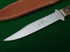 RARE c.1920's-30's BOKER USA 152 BONE Hunting Knife Full Blade Etch MINT ! 