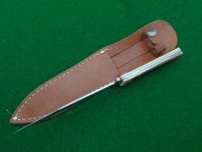 RARE c.1920's-30's BOKER USA 152 BONE Hunting Knife Full Blade Etch MINT ! 
