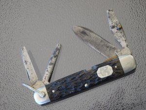 Vintage Cattaraugus Boy Scout Knife; D 2580; Whittle-craft