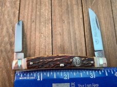 German Eye Carl Schlieper Half Congress Stag (Handle Issue Please Read Description) German Eye Carl Schlieper Half Congress Stag (Handle Issue Please Read Description)
