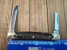 German Eye Carl Schlieper Half Congress Stag (Handle Issue Please Read Description) German Eye Carl Schlieper Half Congress Stag (Handle Issue Please Read Description)