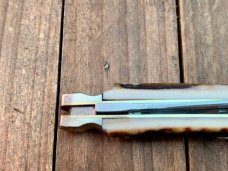 German Eye Carl Schlieper Half Congress Stag (Handle Issue Please Read Description) German Eye Carl Schlieper Half Congress Stag (Handle Issue Please Read Description)