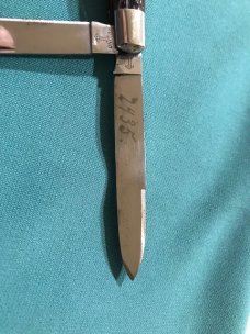 Vintage Salesman's sample doctor's knife