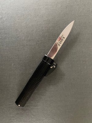 Black Gravity otf knife.