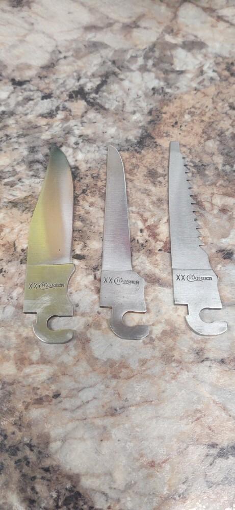 Case XX Changer blades only 3 Dot 1987