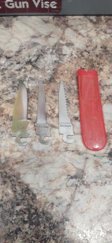 Case XX Changer blades only 3 Dot 1987