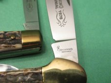 Browning 3 Knife Stag Centennial Set 1878 to 1978  Serial # 1131 