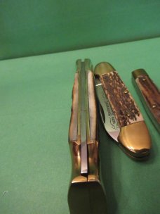 Browning 3 Knife Stag Centennial Set 1878 to 1978  Serial # 1131 