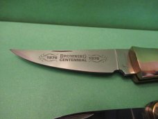 Browning 3 Knife Stag Centennial Set 1878 to 1978  Serial # 1131 