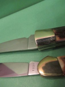 Browning 3 Knife Stag Centennial Set 1878 to 1978  Serial # 1131 