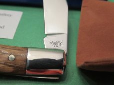Canal Street Cutlery Co-Op/ Red Hill Cutlery American Chestnut Wood Pinch Lock back Canal Street Cutlery Co-Op/ Red Hill Cutlery American Chestnut Wood Pinch Lock back