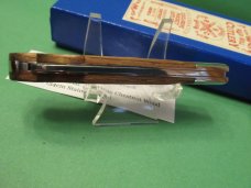 Canal Street Cutlery Co-Op/ Red Hill Cutlery American Chestnut Wood Pinch Lock back Canal Street Cutlery Co-Op/ Red Hill Cutlery American Chestnut Wood Pinch Lock back