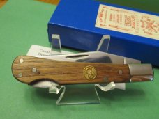 Canal Street Cutlery Co-Op/ Red Hill Cutlery American Chestnut Wood Pinch Lock back Canal Street Cutlery Co-Op/ Red Hill Cutlery American Chestnut Wood Pinch Lock back