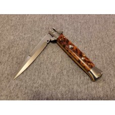 *NEW* 9" Frank Beltrame SNAKEWOOD Italian Stiletto w/ Bayonet Blade *NEW* 9" Frank Beltrame SNAKEWOOD Italian Stiletto w/ Bayonet Blade