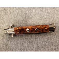 *NEW* 9" Frank Beltrame SNAKEWOOD Italian Stiletto w/ Bayonet Blade *NEW* 9" Frank Beltrame SNAKEWOOD Italian Stiletto w/ Bayonet Blade