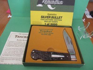 Remington 1990 Silver Bullet Bone Tracker Lockback Model R1306SB