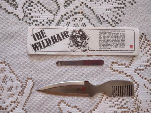 Al Mar Comb and Dagger In Sheath With File  $150.00 ~ MINT ~