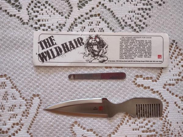 Al Mar Comb and Dagger In Sheath With File $150.00 ~ MINT ~ Al Mar Comb and Dagger In Sheath With File $150.00 ~ MINT ~