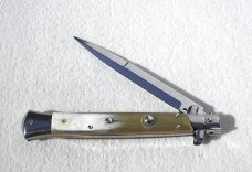 NEW OLD STOCK FRANK BELTRAME 11" GENUINE BRAZILIAN HORN ITALIAN STILETTO