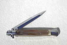 NEW OLD STOCK FRANK BELTRAME 11" GENUINE BRAZILIAN HORN ITALIAN STILETTO
