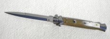 NEW OLD STOCK FRANK BELTRAME 11" GENUINE BRAZILIAN HORN ITALIAN STILETTO